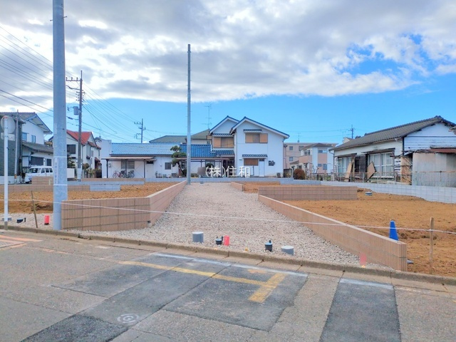 【新築分譲住宅】ふじみ野市川崎２丁目の前面道路含む現地写真