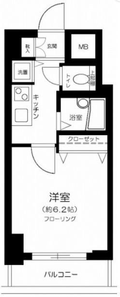 メインステージ日本橋馬喰町の間取り