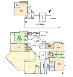 【間取り】 | 西宮市　剣谷町　中古戸建