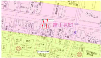 【地図】 | 立川市富士見町　エコービル