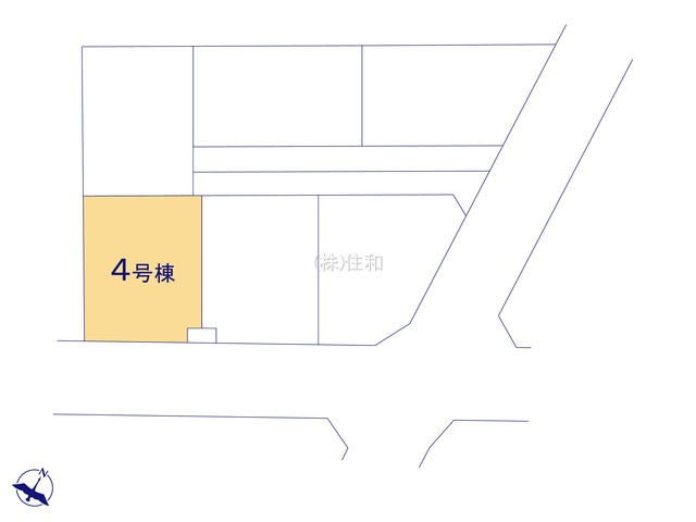 【新築分譲住宅】ふじみ野市川崎２丁目の区画図