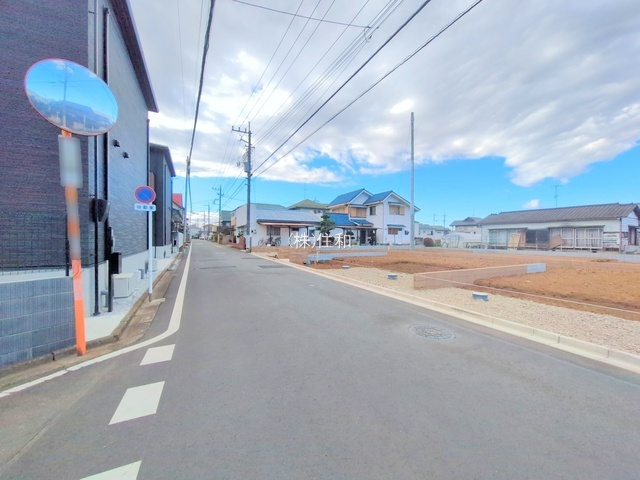 【新築分譲住宅】ふじみ野市川崎２丁目の前面道路含む現地写真