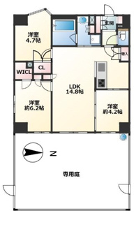 【間取り】 | ウィルローズ稲毛