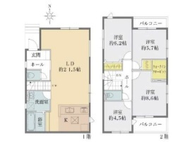 【間取り】の画像