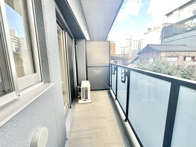 エステムコート名古屋上前津のバルコニー