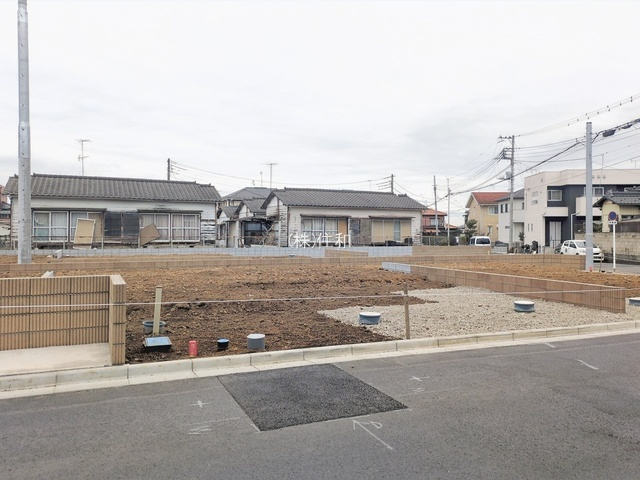 【新築分譲住宅】ふじみ野市川崎２丁目の前面道路含む現地写真