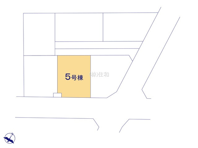 【新築分譲住宅】ふじみ野市川崎２丁目の区画図