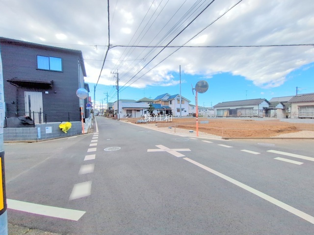 【新築分譲住宅】ふじみ野市川崎２丁目の前面道路含む現地写真