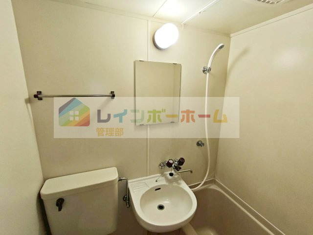 福田マンションの洗面所