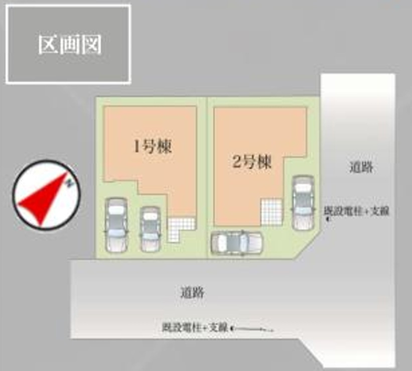 千葉市美浜区真砂５丁目１１期の区画図