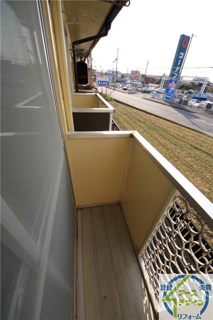 エル清水のバルコニー|※類似部屋