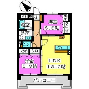 サンビオ空港通りの間取り