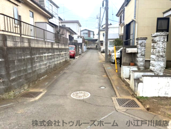 【前面道路含む現地写真】 | 川越市大字砂久保　売地