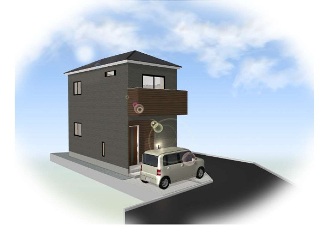 【外観パース】 | 川越市大字砂久保　売地