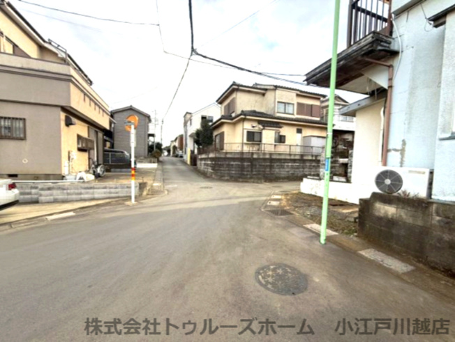 【前面道路含む現地写真】 | 川越市大字砂久保　売地