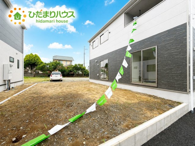 高萩市高萩第3　新築戸建　1号棟の庭|お子様の元気なお外遊びも、自宅のお庭なら安心ですね(^^♪