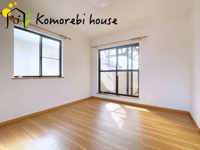 北本市北本3丁目　中古一戸建ての寝室|開放的な寝室です