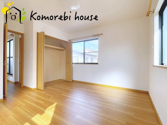 北本市北本3丁目　中古一戸建ての寝室|落ち着いた色調の寝室です