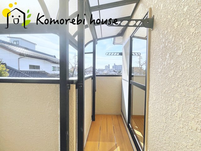 北本市北本3丁目　中古一戸建てのバルコニー|開放的で明るい空間を演出してくれるバルコニーです