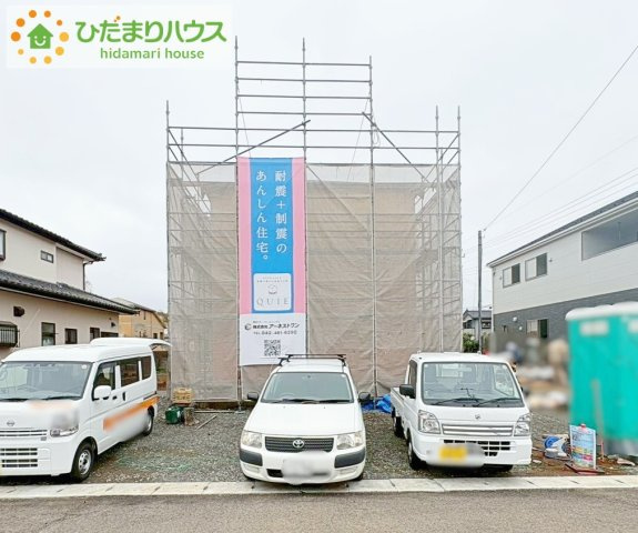 高萩市高萩第3　新築戸建　2号棟の外観|閑静な住宅地で叶える穏やかな新生活☆彡
