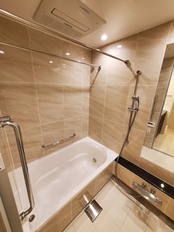 パークコート文京小石川ザタワーの浴室