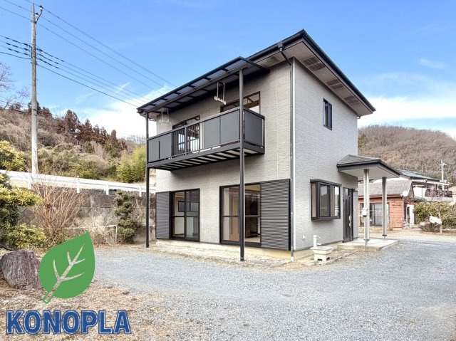 【中古戸建】藤岡市鬼石の外観|■外観|シンプルで洗練されたデザインは住まう人の色に染まり、個性を映し出します♪本日見学可能(*＾＾*)