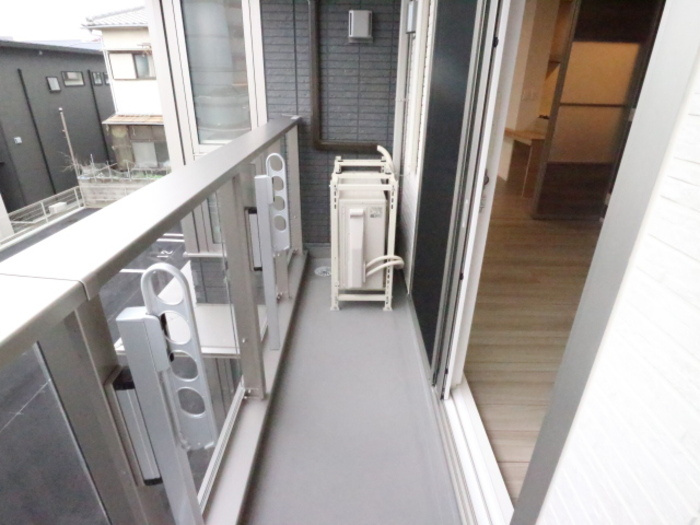 D-room五反田のバルコニー