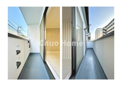 【バルコニー】 | 葛飾区東四つ木2丁目中古住宅 | バルコニー×2