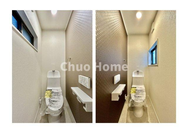 葛飾区東四つ木2丁目中古住宅のトイレ|【トイレ】温水洗浄便座機能付きトイレ。温水洗浄便座は清潔にお使いいただくための大切なアイテムです。