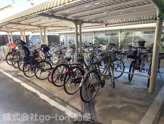 【駐輪場】 | ライオンズマンション明石江井ヶ島 | 自転車置き場