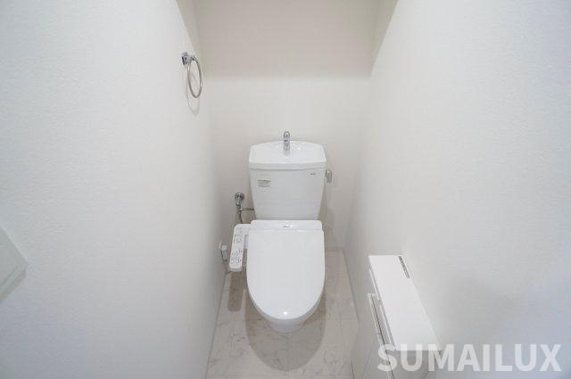 熊本市北区龍田弓削１丁目の賃貸マンションのトイレ