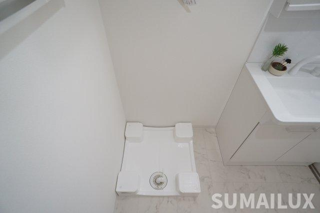 熊本市北区龍田弓削１丁目の賃貸マンションの洗面所