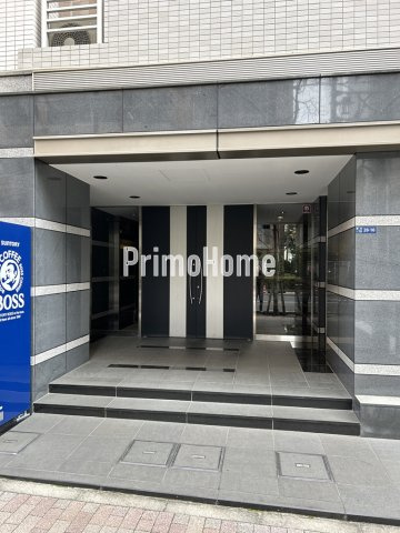 プレールドゥーク八丁堀のエントランス