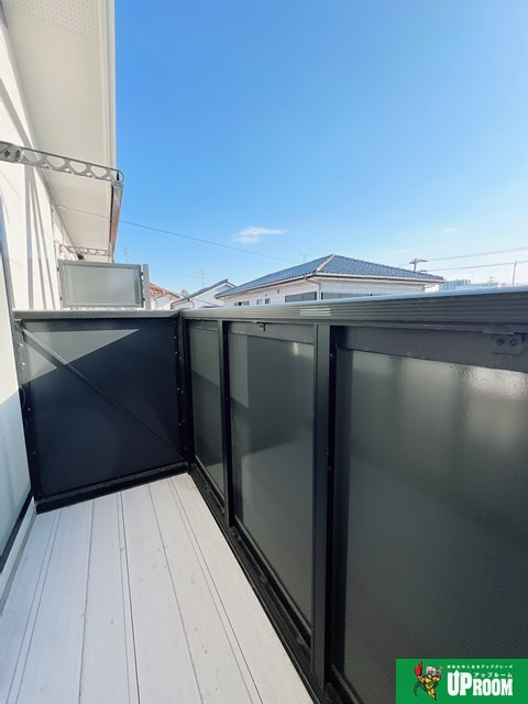 ハイツキューハイAのバルコニー