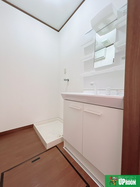 ハイツキューハイAの洗面所