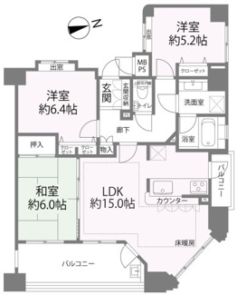 【間取り】 | 【リフォーム済】ライオンズマンション舟入本町 | ※
間取図では分からない広さや明るさ，
資料には記載されていない情報があります。
ぜひ、現地を見られる事をお勧めいたします！