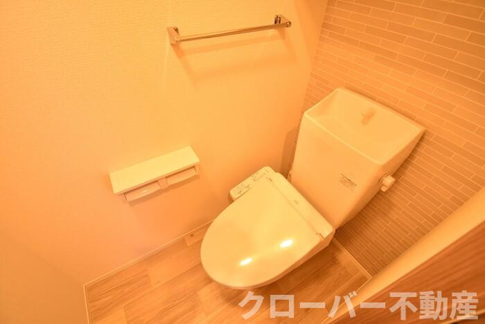 Ｐｏｒｔ Ｃａｓａ Ｅｂｉｓｕのトイレ|温水洗浄暖房便座