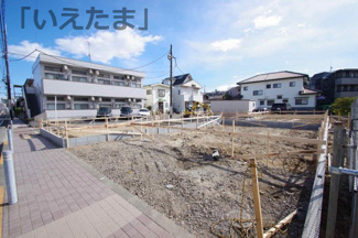 【外観】 | 【仲介手数料無料！！】多摩市一ノ宮4丁目　新築戸建て（全4棟）1号棟　5890万円 | 令和８年1月２５日撮影　建築中