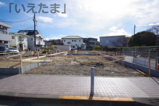 【外観】 | 【仲介手数料無料！！】多摩市一ノ宮4丁目　新築戸建て（全4棟）1号棟　5890万円 | 令和８年1月２５日撮影　建築中