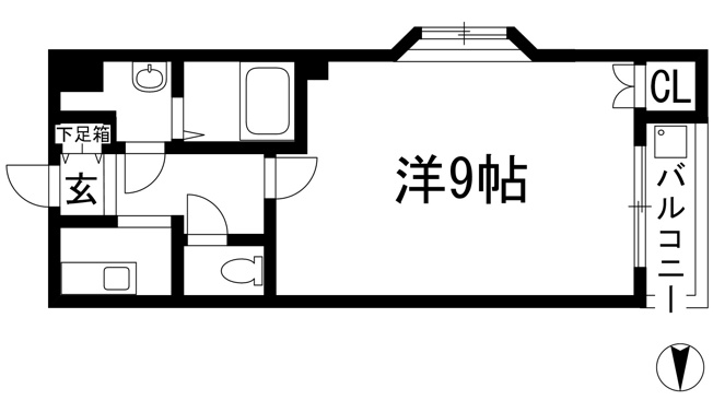 【間取り】 | サンハイム２
