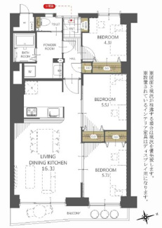 【間取り】 | 公社千里山田D団地A2棟