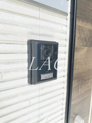 【セキュリティ】 | Sazanka | モニター付きインターホンです。