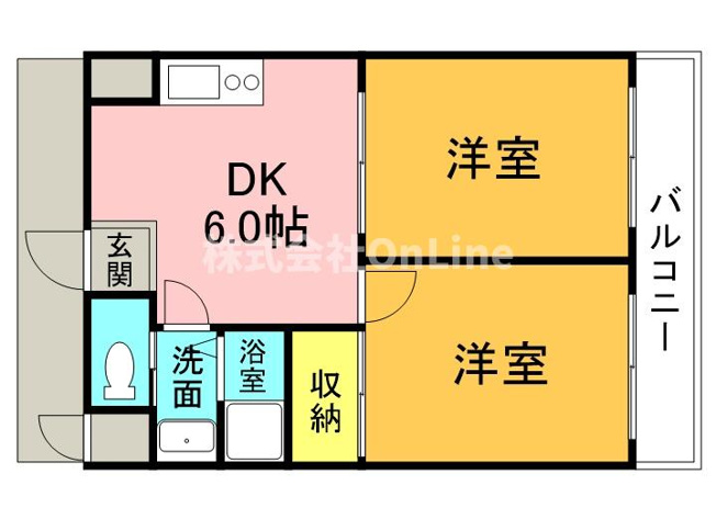 【間取り】 | プレアール恩智