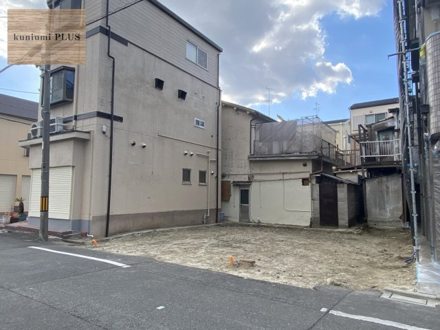 守口市東光町3丁目　1号地の前面道路含む現地写真