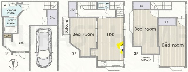 長岡京市西の京　中古戸建