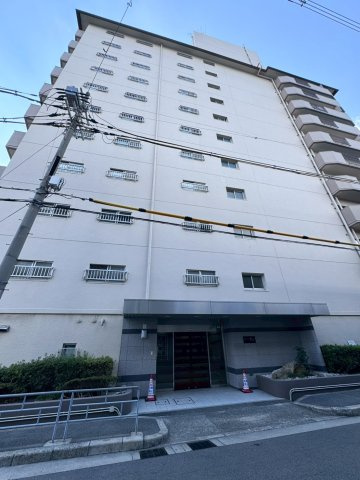 ハイマートすみれの外観|大阪メトロ長堀鶴見緑地線「今福鶴見」駅まで徒歩約6分です。