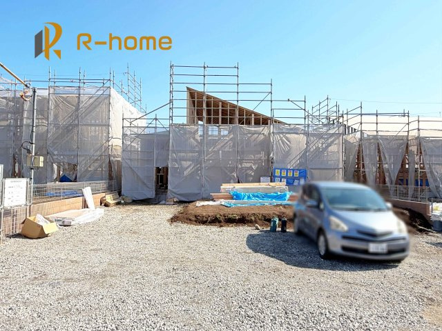 第1常総市坂手町　新築戸建て　2号棟の外観|ご予約を頂ければ、『平日』はもちろん『早朝』や『夜間』もご見学可能です♪お気軽にお申し付けください♪