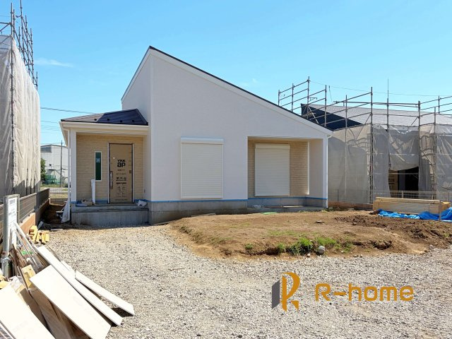 第1常総市坂手町　新築戸建て　2号棟の外観|ご予約を頂ければ、『平日』はもちろん『早朝』や『夜間』もご見学可能です♪お気軽にお申し付けください♪