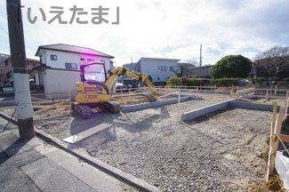 【外観】 | 【仲介手数料無料！！】多摩市一ノ宮4丁目　新築戸建て（全4棟）3号棟　5190万円 | 令和８年1月２５日撮影　建築中