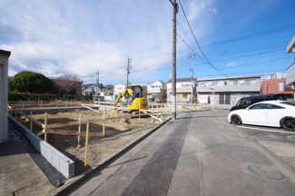 【前面道路含む現地写真】 | 【仲介手数料無料！！】多摩市一ノ宮4丁目　新築戸建て（全4棟）3号棟　5190万円